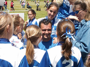 picture group with coach 